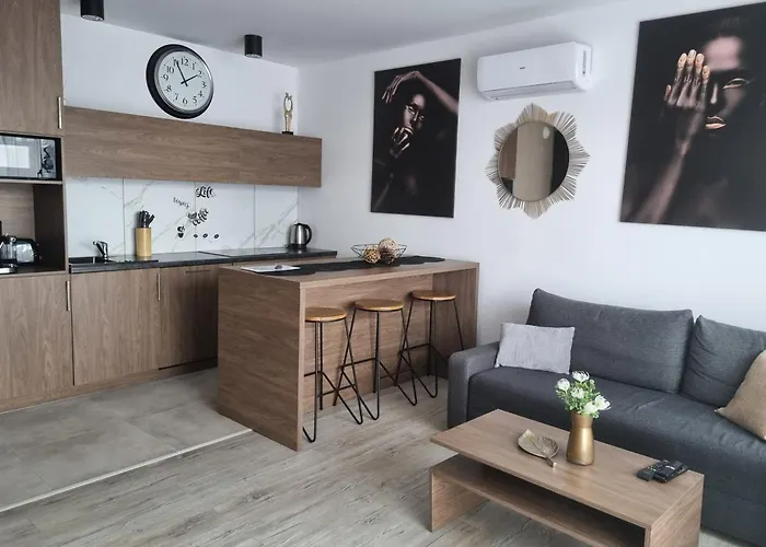 Q Apart GRAND - 3 Pokoje, garaż, klimatyzacja Netflix