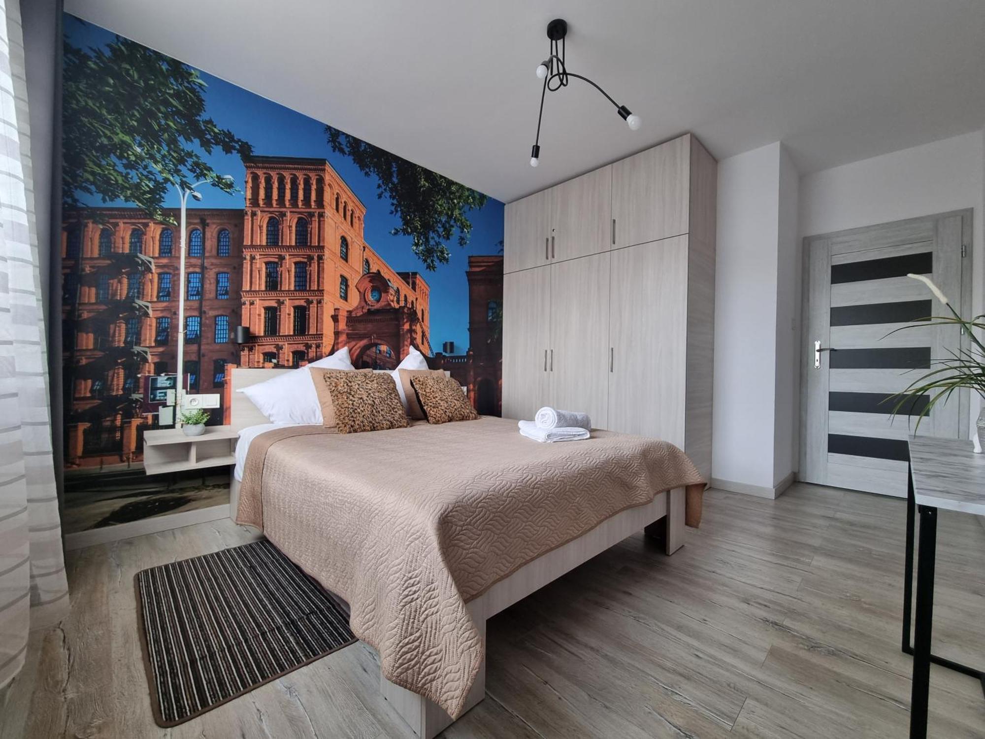 Q Grand - Trzy Pokoje, Manufaktura, Garaz Gratis, Netflix, Fv, Gwarancja Zadowolenia Apartment Lodz (Lodz)